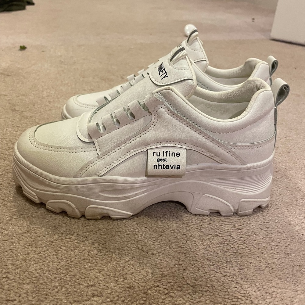 Chunky White Sneakers